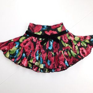 The Children's Place Girls 24 Months Red Rose Ruffle Skirt